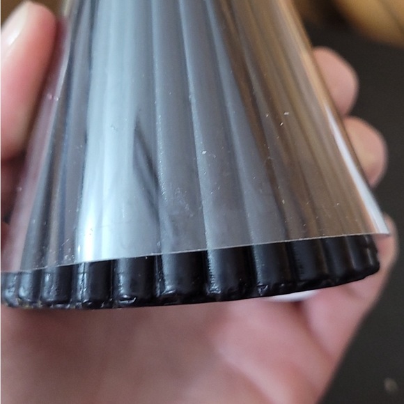 New!Target 3 pc Set Ribbed Holiday Tree
Fragrance Free Candle Black/White/ Green - Picture 3 of 4